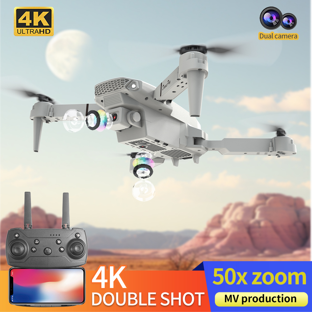 2026 NEW E88 Professional HD 4 - Drone Camera Night Vision ulasan dan harga