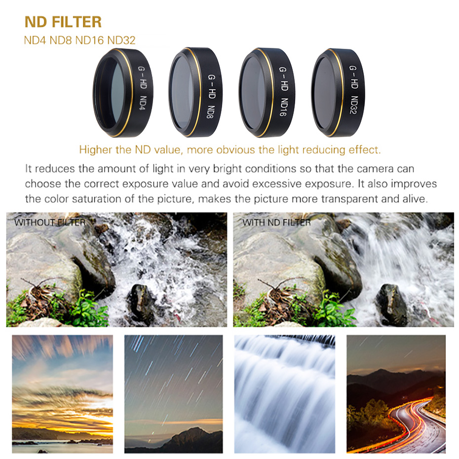 Drone Filter For Phantom 4 Pro - Drone Camera Filter ulasan dan harga