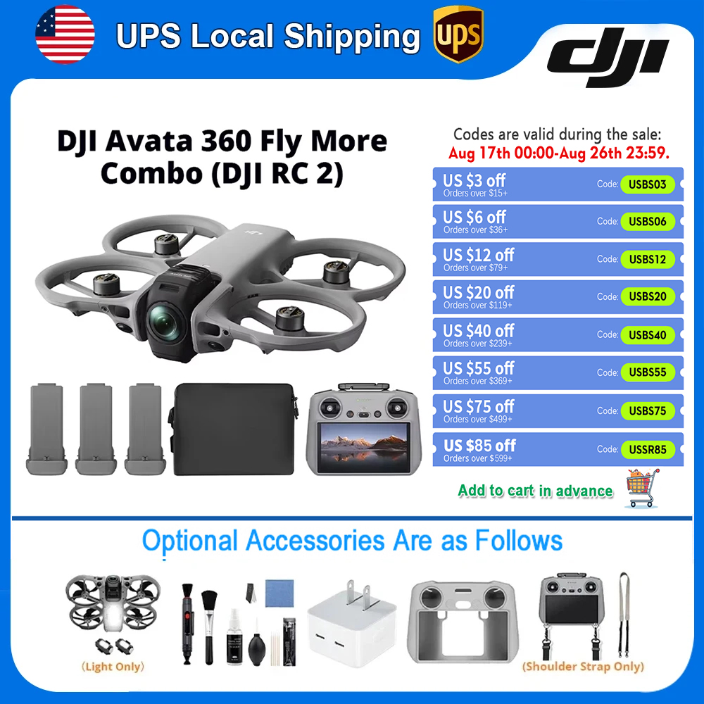 DJI Avata 360 Fly More Combo 4 - Drone Camera Vlog ulasan dan harga