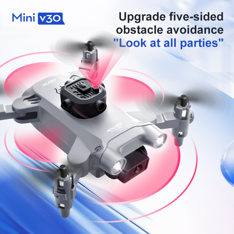 Mini V30 WiFi FPV Drone With 4 - Drone Camera Lens ulasan dan harga