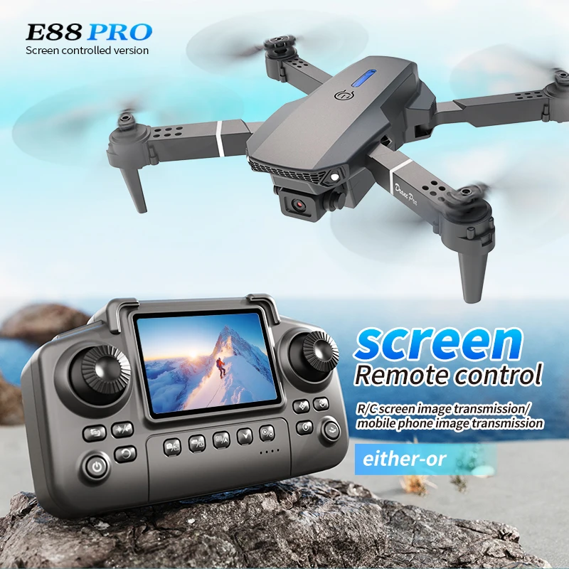 Professional E88 PRO Drone wit - Drone Camera Hd ulasan dan harga