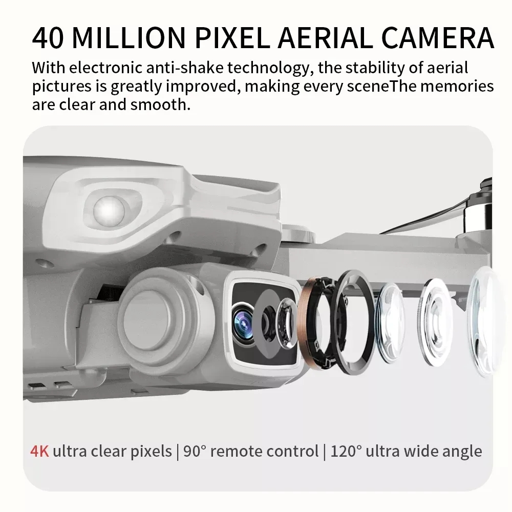 L900 Pro GPS Drone 4K Professi - Drone Camera Lens ulasan dan harga