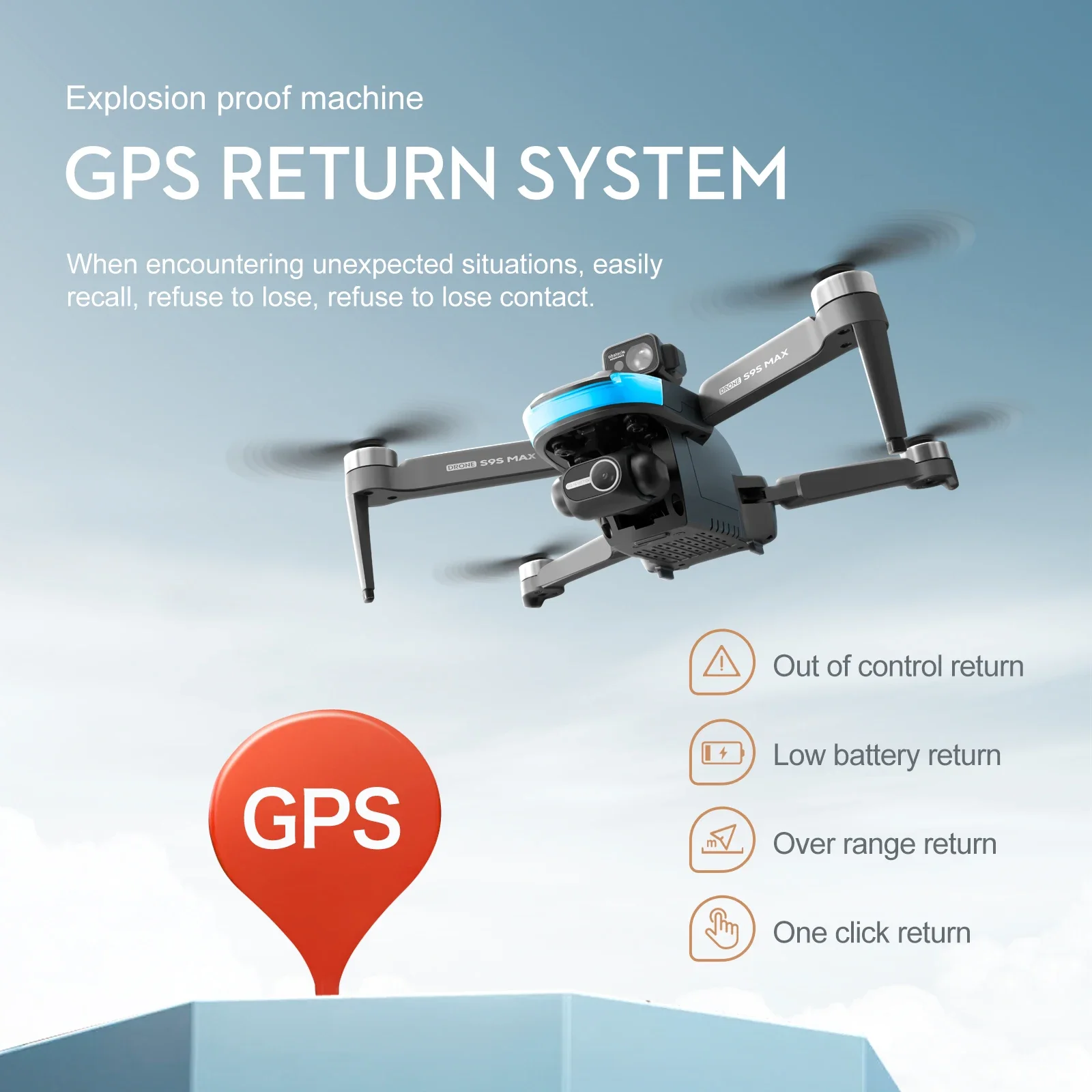 NEW S9S MAX MINI Drone 4K 2-Ax - Drone Camera With Gimbal ulasan dan harga
