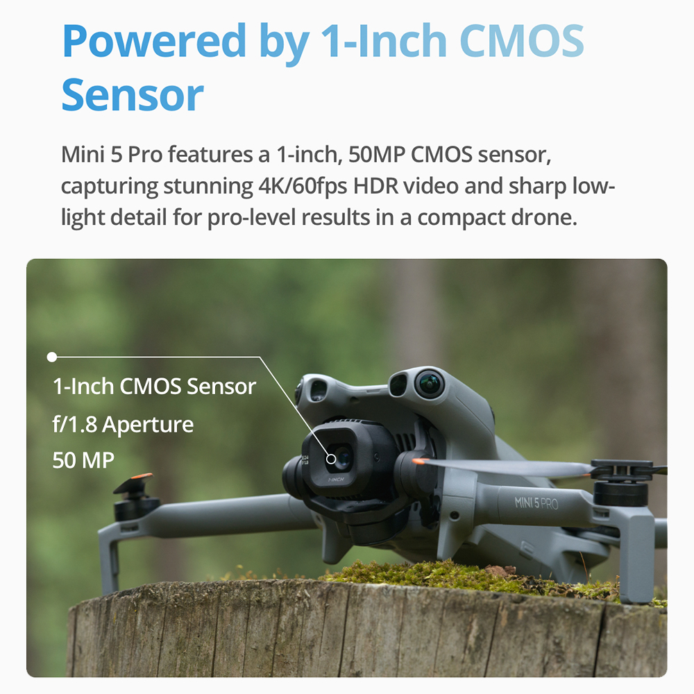 DJI Mini 5 Pro Ultralight Dron - Drone Camera Vlog ulasan dan harga