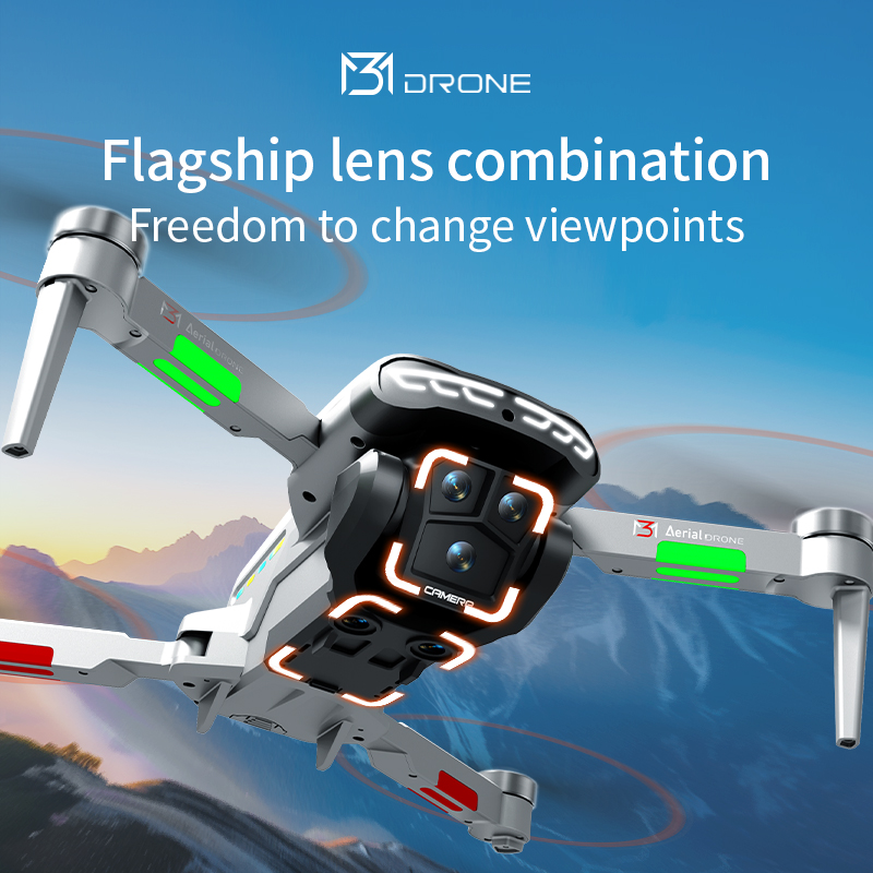 M3 Professional Drone 4K HD Ae - Drone Camera With Gimbal ulasan dan harga