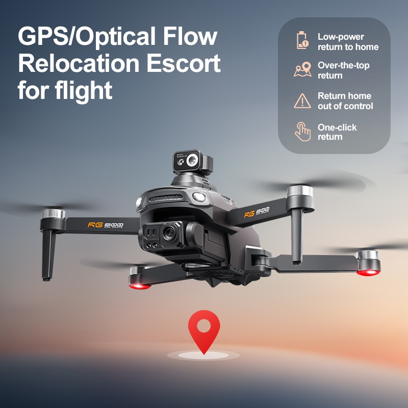NEW RG800 MAX Drone 1080P HD C - Drone Camera With Gimbal ulasan dan harga
