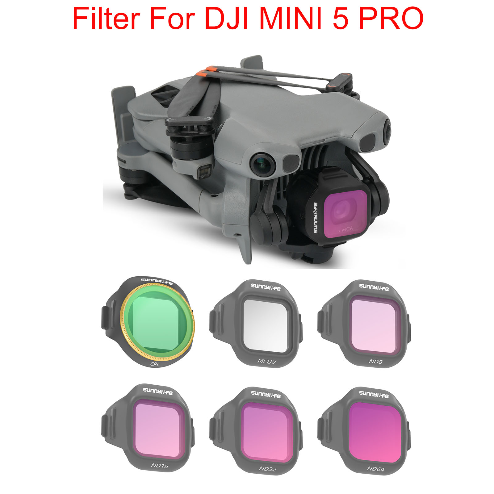 Drone Filter For DJI Mini 5 Pr - Drone Camera Filter ulasan dan harga