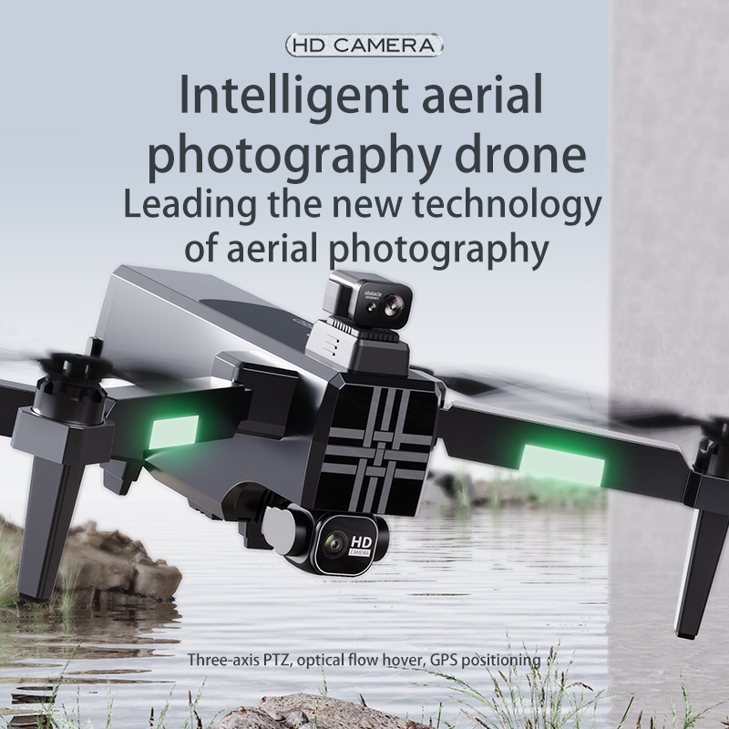 A380 Drone 4K HD Three Axis An - Drone Camera Lens ulasan dan harga
