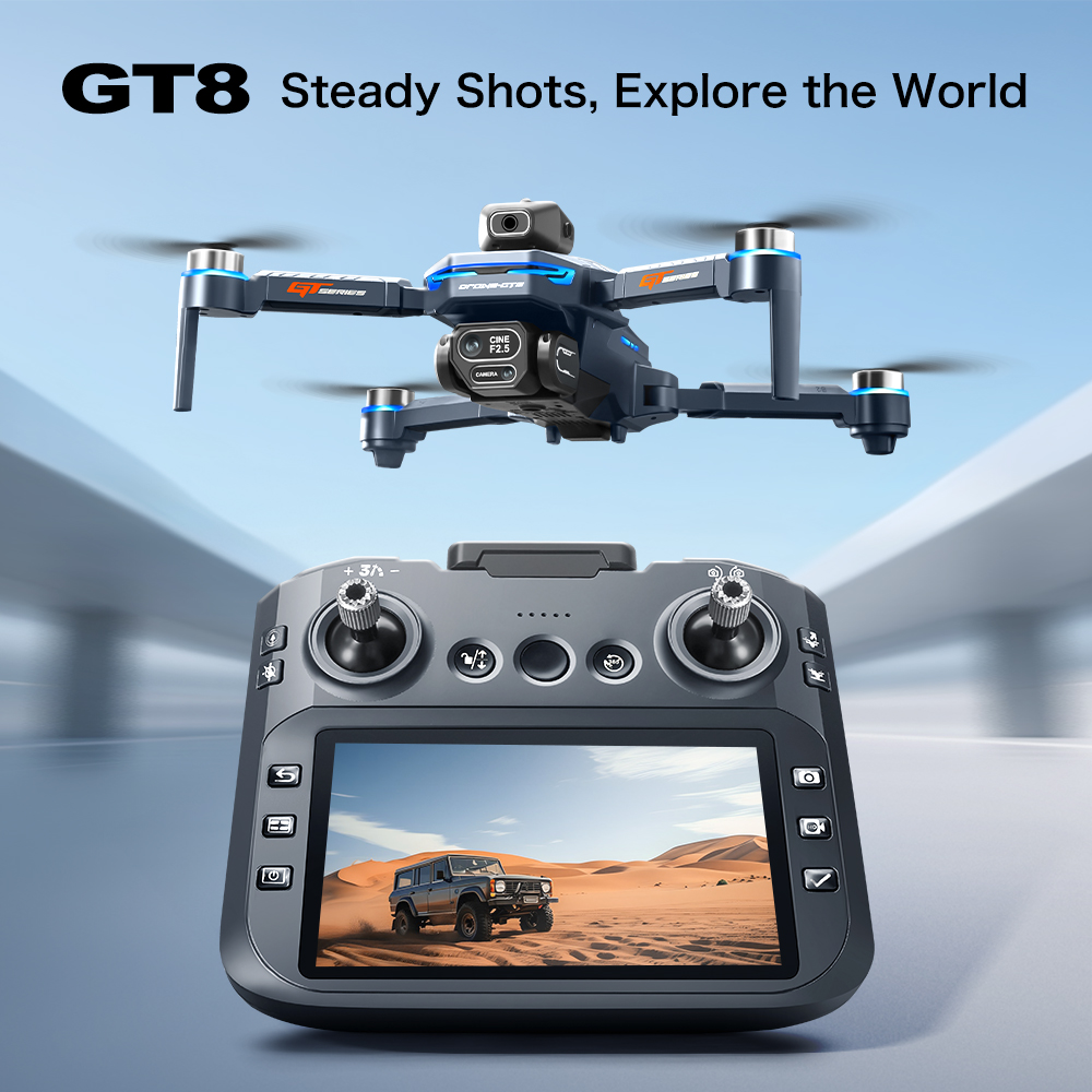 GT8 Obstacle Avoidance Aerial  - Drone Camera 4K ulasan dan harga